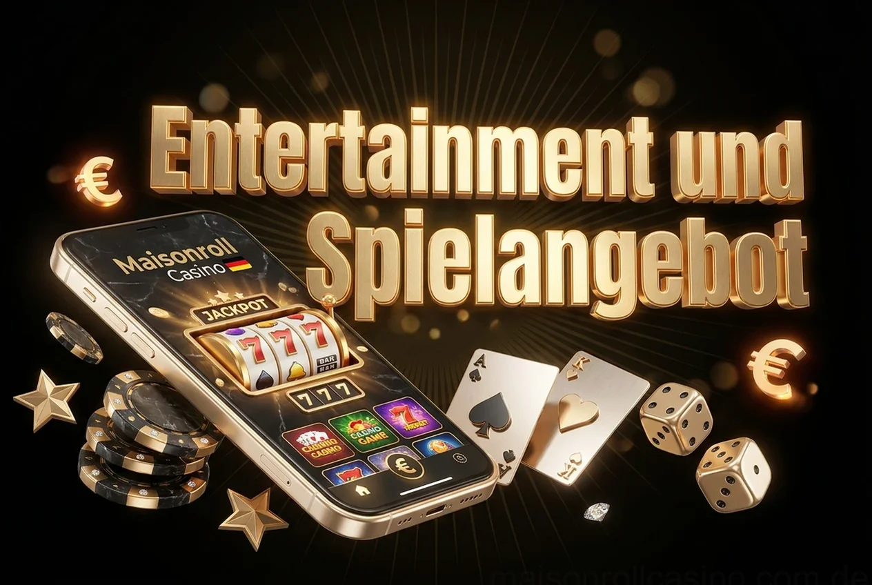 Entertainment und Spielangebot
